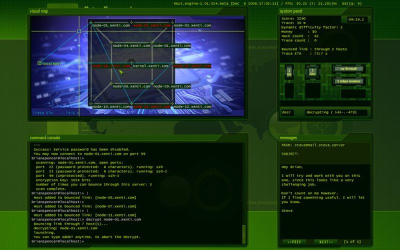 Grey Hack – MMO hacking simulator game