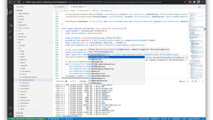 OpenVSCode Server screenshot 1