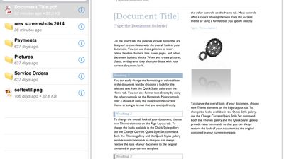 LogicalDOC Mobile on iOS - iPad