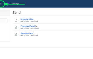 Bitwarden Send screenshot 1
