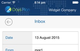 DaysPlan screenshot 2