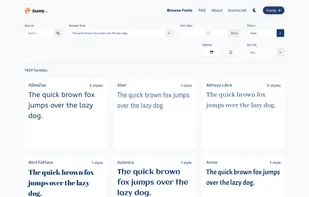 Bunny Fonts screenshot 1