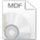 MDF to ISO icon