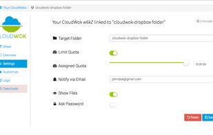 CloudWok screenshot 2