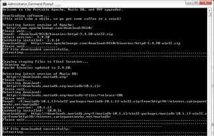 Upgrade completed successfully.