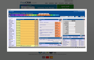FreeCRM screenshot 1