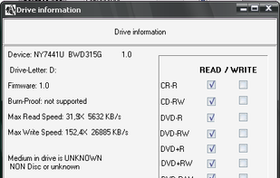 AmoK CD/DVD Burning screenshot 1