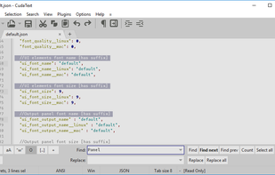 Multi-selections, Replace dialog at bottom