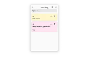 Sticky Notes screenshot 1