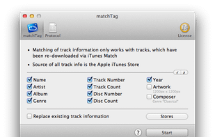 matchTag screenshot 1