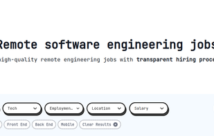 Remote Software Engineering Jobs screenshot 1