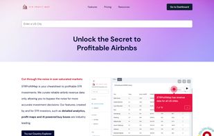 STRProfitMap is data analytics Saas for airbnb investors