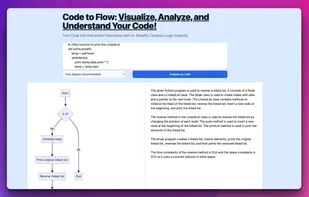 Code to Flow screenshot 1