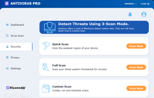 SiyanoAV Antivirus Pro screenshot 1