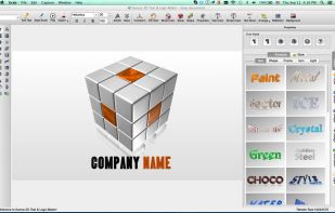 Aurora 3D Text & Logo Maker screenshot 1