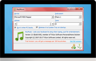 KeyMusic screenshot 1