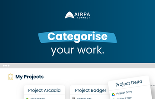 Organise your vital links to apps, tabs, documents and emails, and categorise in one place.