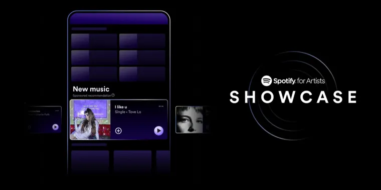Spotify launches 'Showcase' and 'Songwriter Promo Cards' for promotion and recognition image