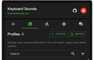 Keyboard Sounds screenshot 3