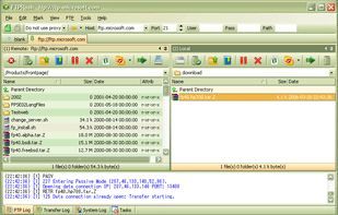 FTP Rush screenshot 1