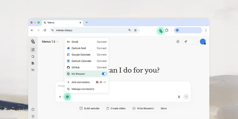 Manus Browser Operator beta launches for local automation in Chrome and Edge image