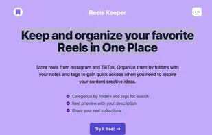 Reels Keeper screenshot 1