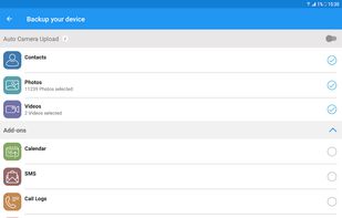 IDrive screenshot 3
