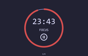 Tomodoro screenshot 1