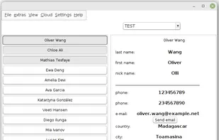 Contact PEA screenshot 1