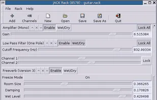 JACK Rack screenshot 1