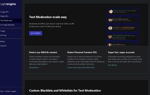 Sightengine screenshot 2