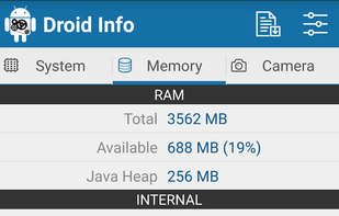 Droid Hardware Info screenshot 3