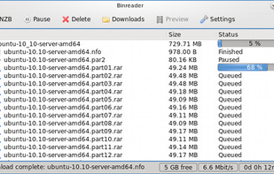Binreader screenshot 1