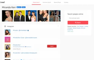 IDCrawl screenshot 1