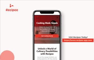Recipee screenshot 1