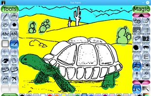 Tux Paint screenshot 1