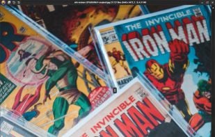Built-in scroll function, made with manga and comics in mind
