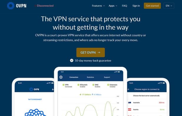 OVPN.com screenshot 1
