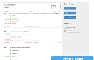 Speed Exam screenshot 1