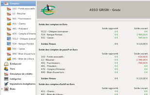 Grisbi screenshot 1