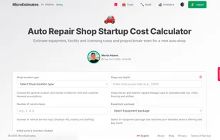 MicroEstimates screenshot 1