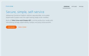 Safespring Container platform screenshot 2