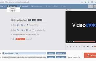 VideoSolo Video Converter Ultimate screenshot 1