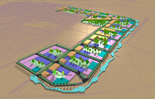 Masterplan for an extension to Letchworth Garden City