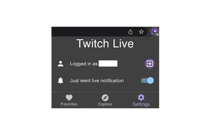 Twitch Live Extension screenshot 3