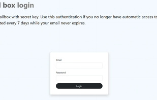Mailwipe screenshot 1