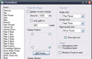 iTunesKeys screenshot 1