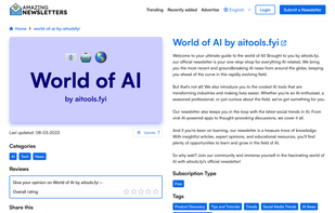 Amazing Newsletters screenshot 1