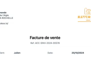 Generate professional invoices 