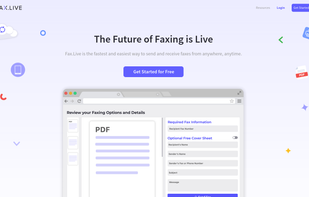 Fax.live screenshot 1